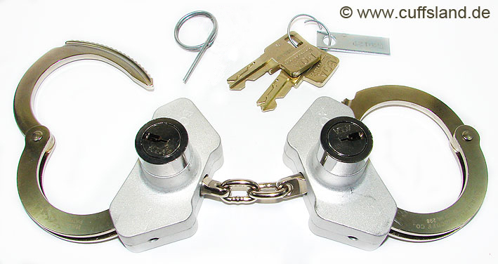 Universaler Handschellenschlüssel mit Schlüsselanhänger Polizeigefängnis Wache 