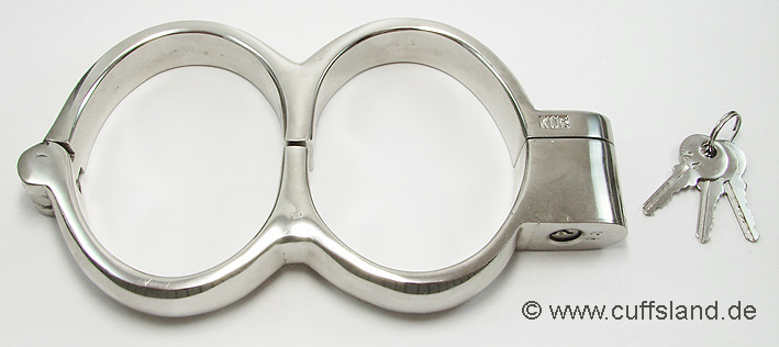 Fußschellen Handschellen handcuff boundshop de KUB 928 NEU!! STAINLESS STEEL 